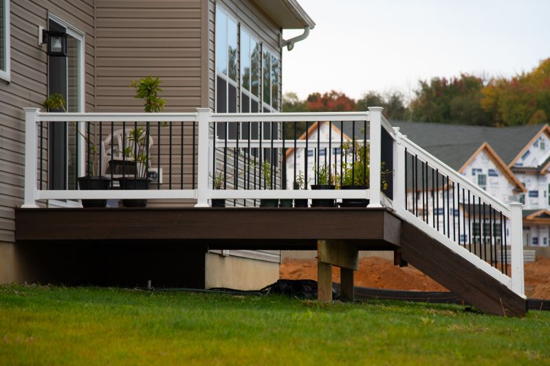 Wood Stair Railing Repair in Olathe, KS